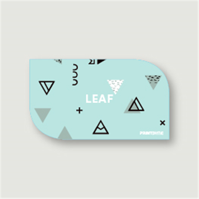 Leaf Shape Business Card