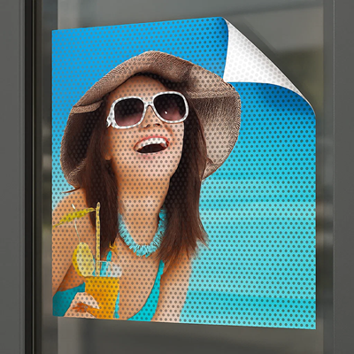 Perforated Vinyl - $6.00 / ft²