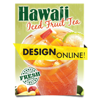 BV-095 Fruit Tea Poster