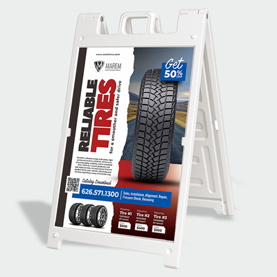 Deluxe Plastic A-Stand