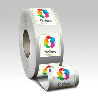 Square Roll Labels - 4 Color Process