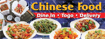 PRB010 Chinese Food Banner