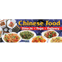 PRB010 Chinese Food Banner