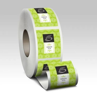 Rectangle Roll Labels - 4 Color Process