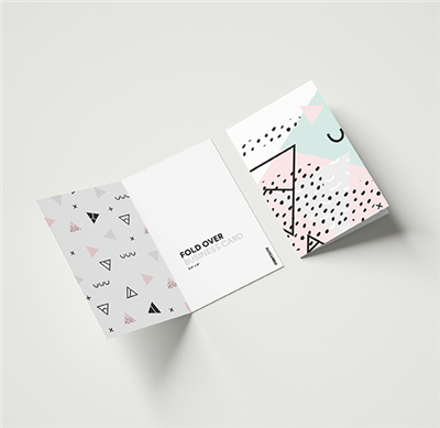 Fold-Over Business Card