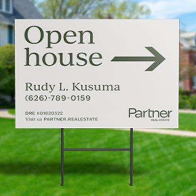 Open House Sign