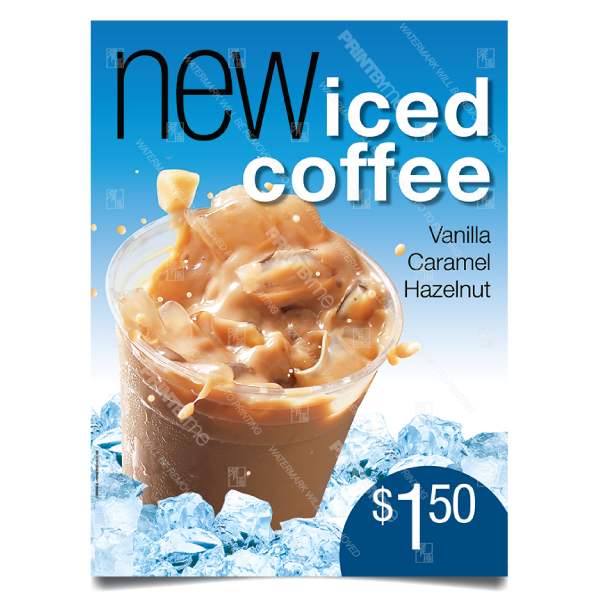 DN-004 Iced Coffee Poster