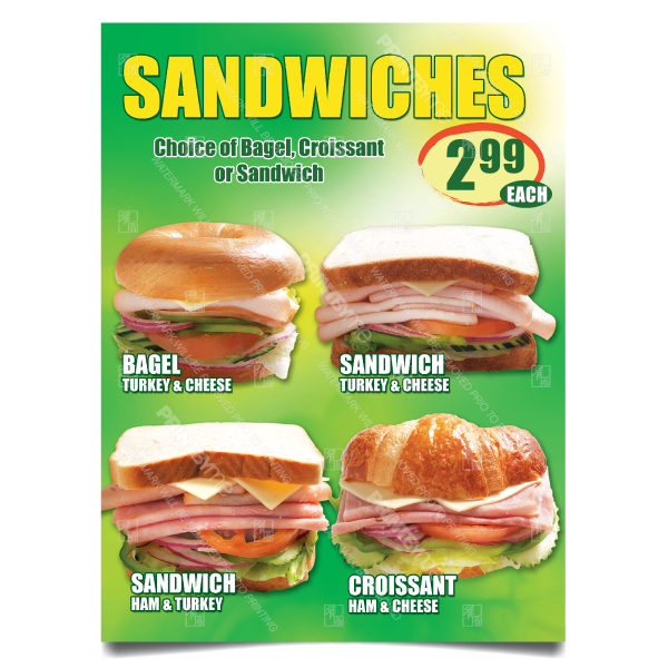 DN-033 Donut Shop Sandwiches
