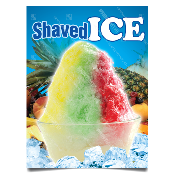 DN-037 Shaved Ice Poster